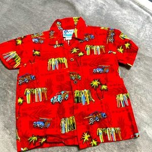 Authentic kids rjc Hawaiian 4t shirt Robert J.Clancey